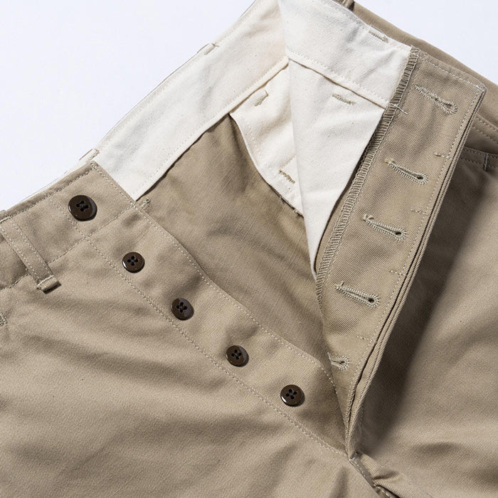 The REAL McCOY'S(ザ・リアルマッコイズ)TROUSERS, COTTON, KHAKI