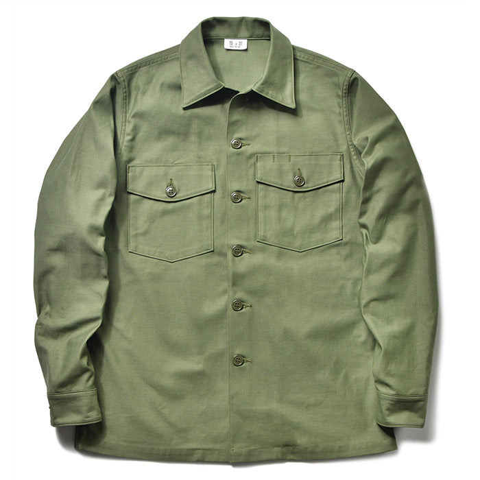 リアルマッコイズ　ミリタリーシャツ　OG-107 The REAL McCOY'S(ザ・リアルマッコイズ)SHIRT, MAN'S, COTTON SATEEN