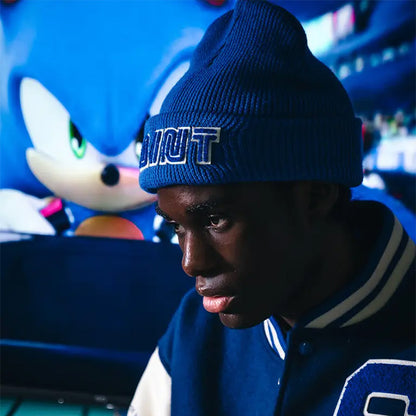 SAINT Mxxxxxx × SEGA SM-HR1-0000-C65 / SG_KNIT CAP / SAINT SEGA / BLACK